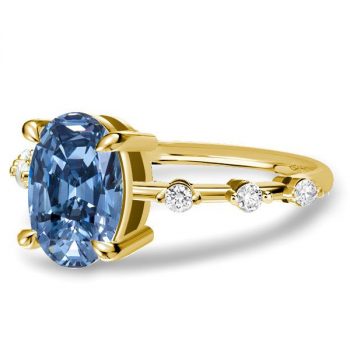 The Allure of Oval Cut Engagement Rings from Italo Jewelry