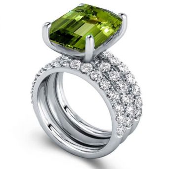 Peridot Engagement Rings: A Radiant Symbol of Love and Style by Italo Jewelry