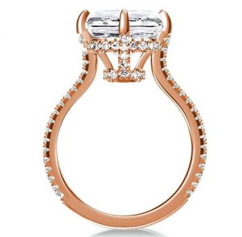 Discover the Magic of Emerald Rose Gold Engagement Rings this Black Friday 2023