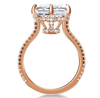 Discover the Magic of Emerald Rose Gold Engagement Rings this Black Friday 2023