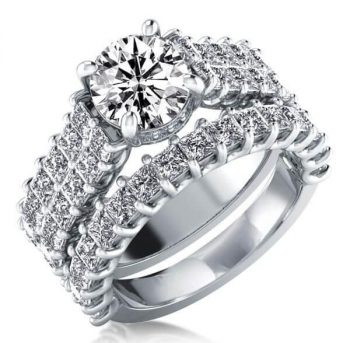 A Symbol of Commitment: The Unwavering Quality of Big Sterling Silver Rings Wedding Set