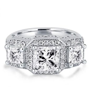 What Makes Princess Cut Halo Engagement Rings So Unique?