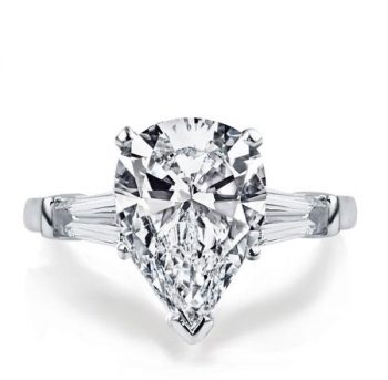 Three Stone Pear Engagement Rings: A Symbol of Love's Journey