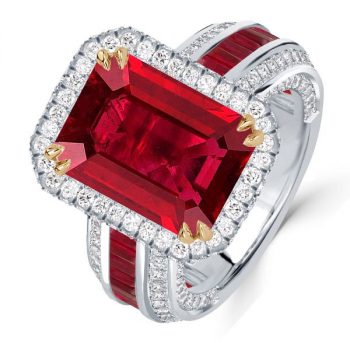 What makes Italo Jewelry the ideal place to purchase an emerald cut ruby ring?