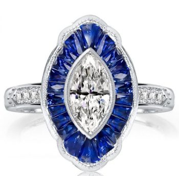 Why is the Marquise Halo Ring Considered the Perfect Engagement Ring Choice?