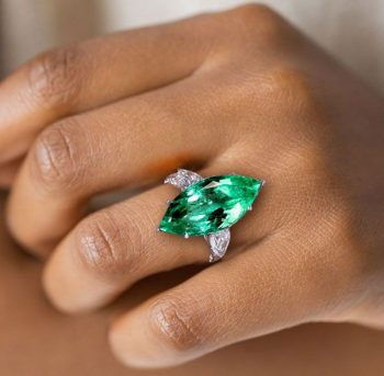 What Makes the Marquise Emerald Ring a Popular Choice for Engagements?