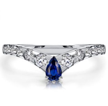 Pear Cut Sapphire Engagement Rings: The Epitome of Elegance and Meaning