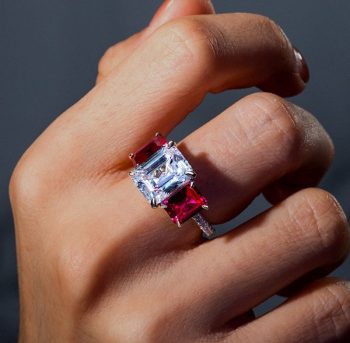 The Ruby Sapphire Ring: A Jewel of Romance and Sophistication