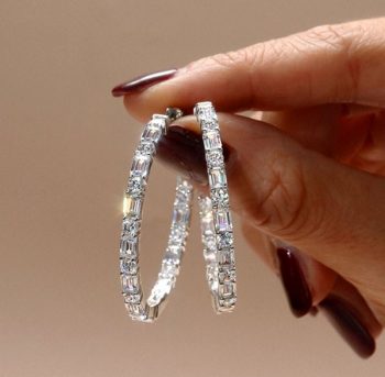 Silver Hoop Earrings for Women: Timeless Elegance That Speaks Volumes