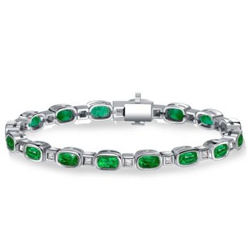Sparkling Grace: Why the Emerald Tennis Bracelet is the Must-Have Jewelry Piece of the Year