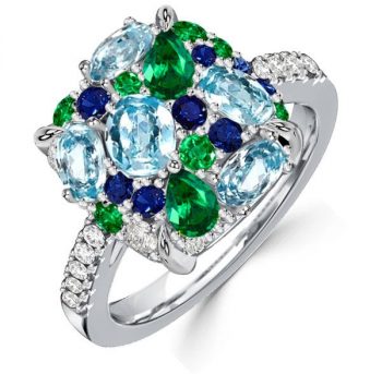 Aquamarine Stone Ring: A Serene Symbol of Love, Elegance, and Inner Harmony