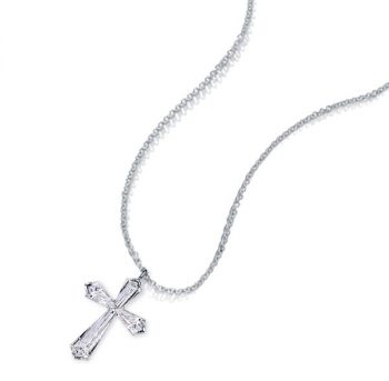 Bold Faith, Modern Edge: large cross necklace Style Guide