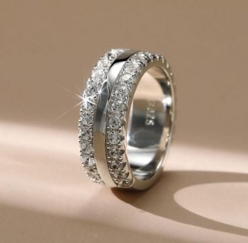 The Sparkling Beauty and Meaning of the Triple Row Eternity Band