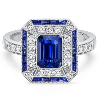Why Emerald Cut Halo Engagement Rings Define Modern Romance？