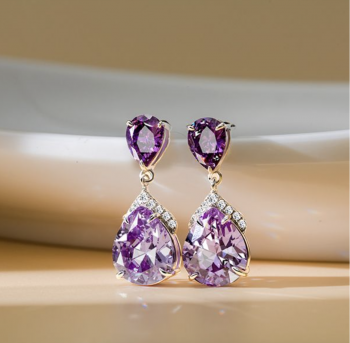 Why Are Fashion Lovers Obsessed with Amethyst Earrings Silver in 2026?