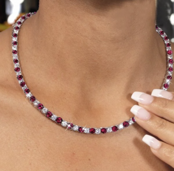 Why Is a Ruby Tennis Necklace the Most Striking Red Jewelry Trend Today?