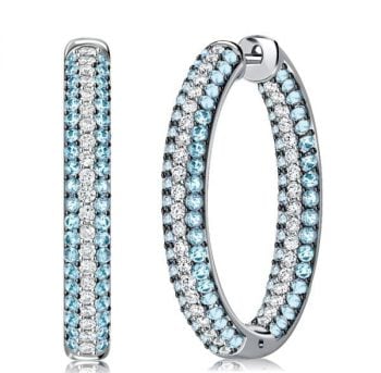 How Do Large Hoop Earrings Complement Engagement Rings and Fine Jewelry?