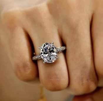 Hidden Halo Engagement Ring Oval Cut: The Elegant Secret Behind Modern Romance