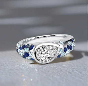 A Refined Guide to Choosing the Perfect Pear Shaped Sapphire Ring