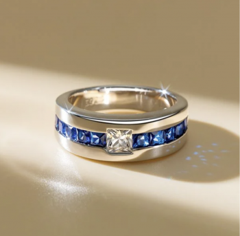 Luxury Men’s Sapphire Ring: A Refined Symbol Of Strength And Style