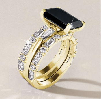Black Gold Wedding Ring Sets: A Modern Alternative to Traditional Bridal Jewelry
