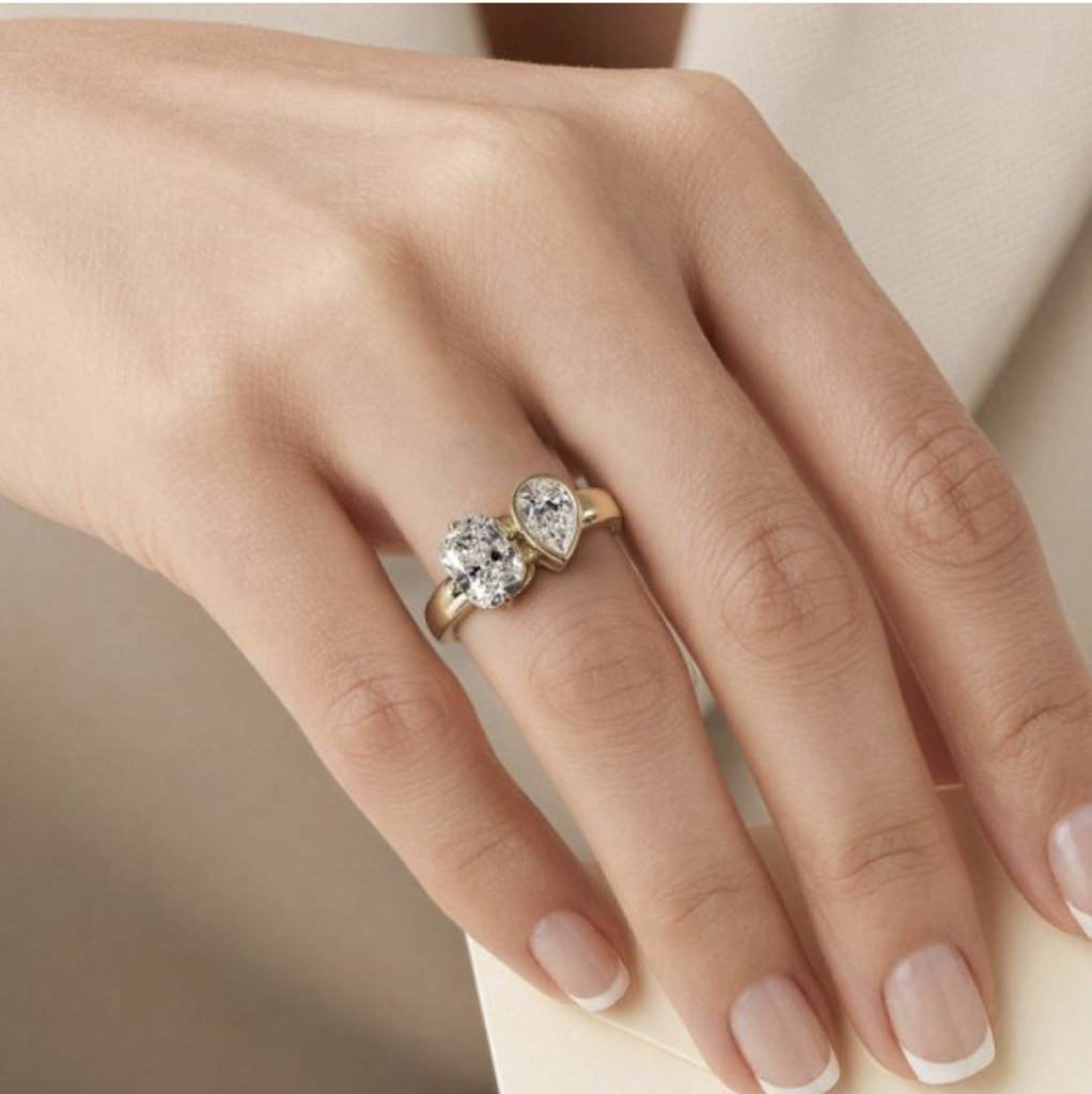Unique Moissanite Engagement Rings